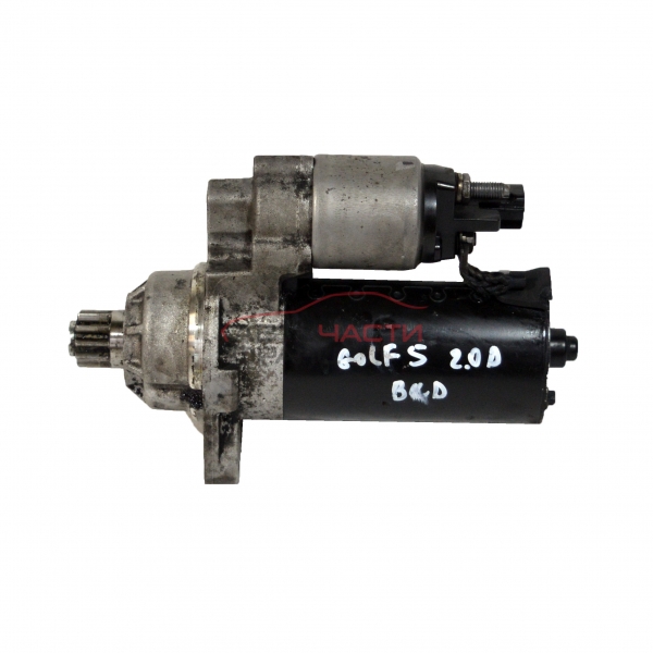 Стартер VW Golf 5 2.0 TDI 140 конски сили 02M911023P 10 зъба