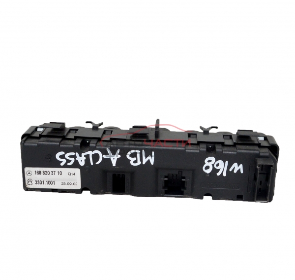 Панел с бутони за Mercedes Benz A-Class, W168 2002 г., 1.6 бензин 102 конски сили. N: 1688203710