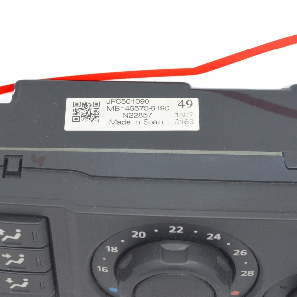 Панел климатроник RANGE ROVER Sport 3.6 TD 272 конски сили JFC501090