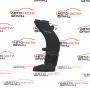 Ляв въздуховод Mercedes C class W205 450 AMG A2760902537 2016 г