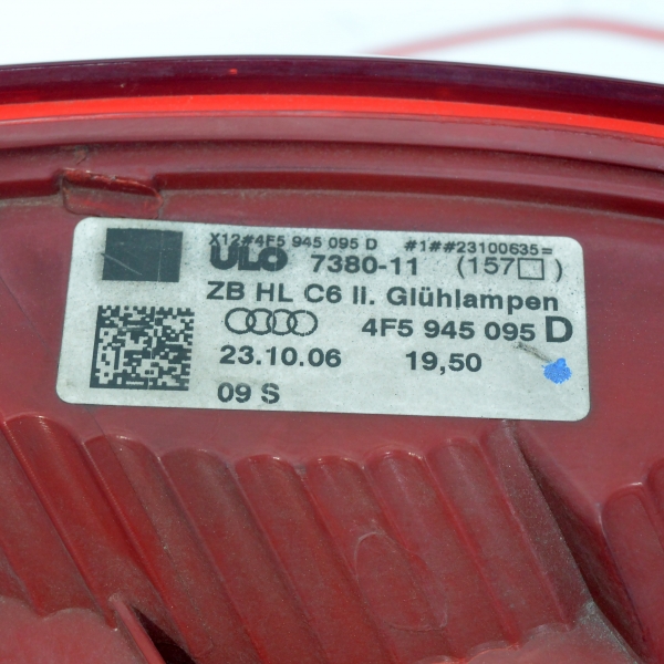 Ляв стоп Audi A6 3.0 TDI 225 конски сили 4F5945095