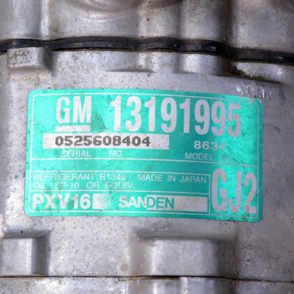 Компресор климатик Fiat Croma 1.8 16V 140 конски сили 13191995 5 писти