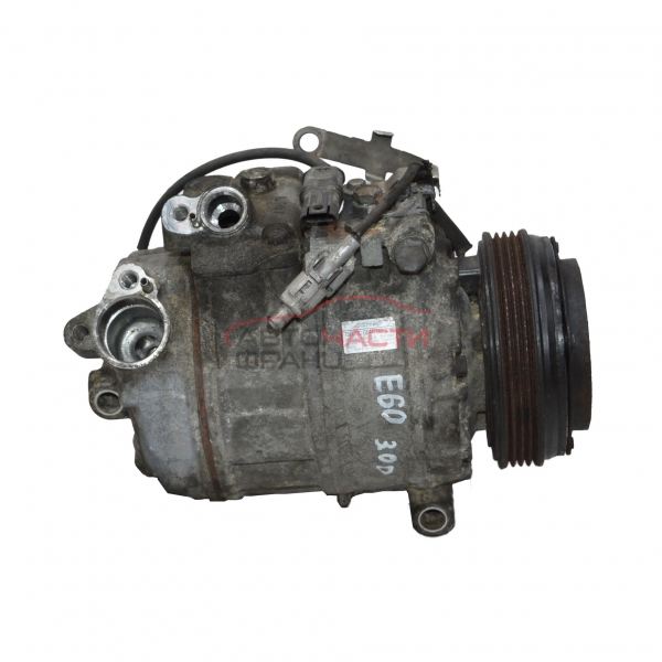 Компресор климатик BMW E60 3.0D 272 конски сили GE447260-3210 4 писти