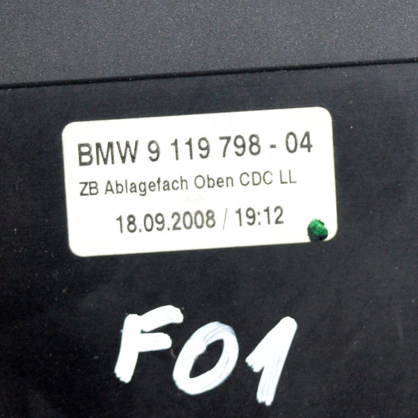 Конзола арматурно табло BMW F01 750 i 408 конски сили 9119798-04 2008г