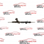 Хидравлична рейка Mitsubishi Outlander II 2.2 DI-D 140 конски сили 4410A246