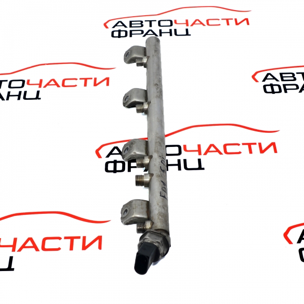 Лява горивна рейка BMW F01 750 i 408 конски сили 13537547600-06 2008г