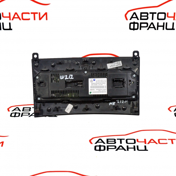 Панел климатроник Mercedes E Class W212 2.2 CDI  A2129007404   2010г