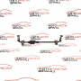 Задна стабилизираща щанга BMW X6 3.0 xDrive  37126771045-10  2012г