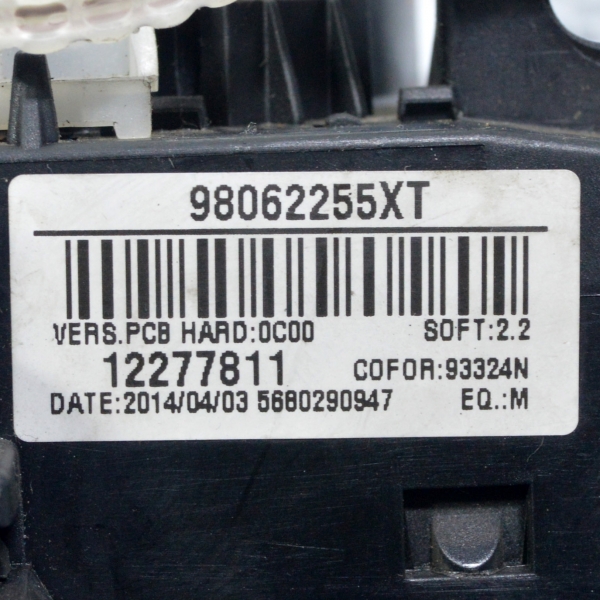 Лостчета светлини чистачки Citroen Berlingo 1.6 HDI 75 конски сили 98062255XT