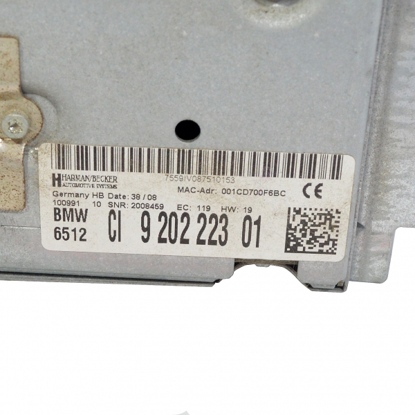 GPS навигация BMW F01 750 i 408 конски сили 920222301 2008г