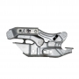 Лява панта преден капак Mercedes A class W169 2.0 CDI 109 конски сили A1698800128