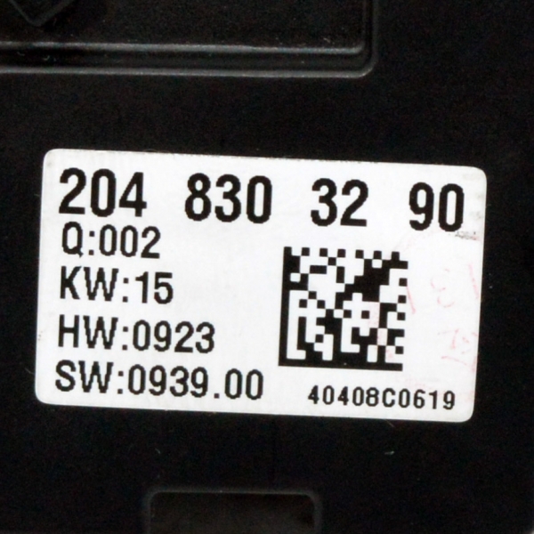 Заден панел климатроник Mercedes CLS W218 350 CDI 2048303290 2011г