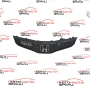 Решетка предна броня Honda Jazz 1.2 i  71120-TG5-H510-M1  след 2011г