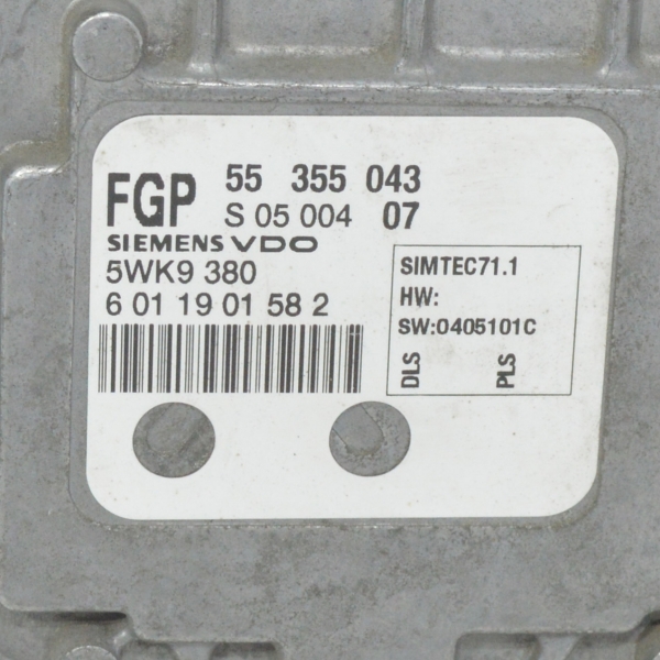 Компютър запалване Opel Meriva A 1.8 i 125 конски сили 55355043