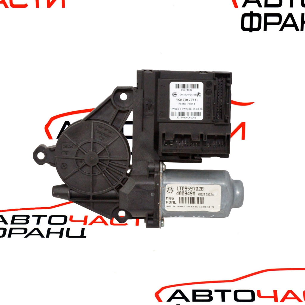 Предно дясно моторче стъклоповдигач VW Touran 2.0 TDI 1K0959792G