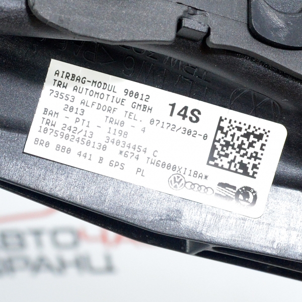 AIRBAG задна лява колонка Audi Q5 3.0 TDI 245 конски сили 8R0880441B 2013г