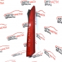 Десен светлоотразител Volvo XC90 2.4 D5 185 конски сили 30698142