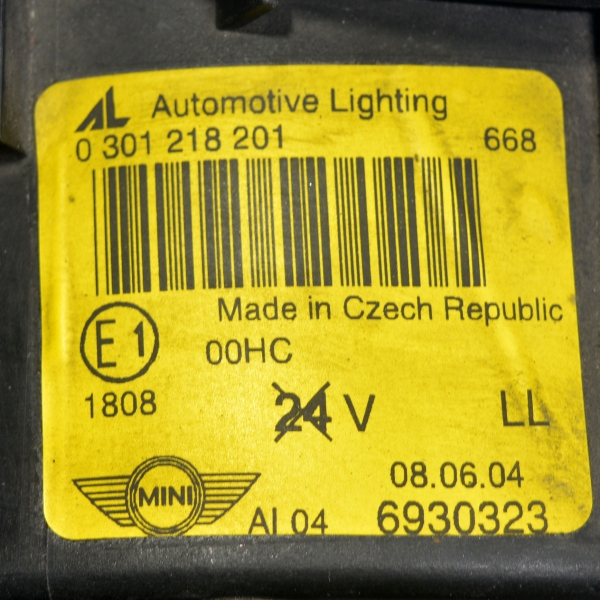 Ляв фар електрически Mini Cooper R56 1.6 i 6930323