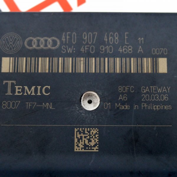 Модул диагностичен интерфейс Audi A6 3.0 TDI 233 конски сили 4F0910468E