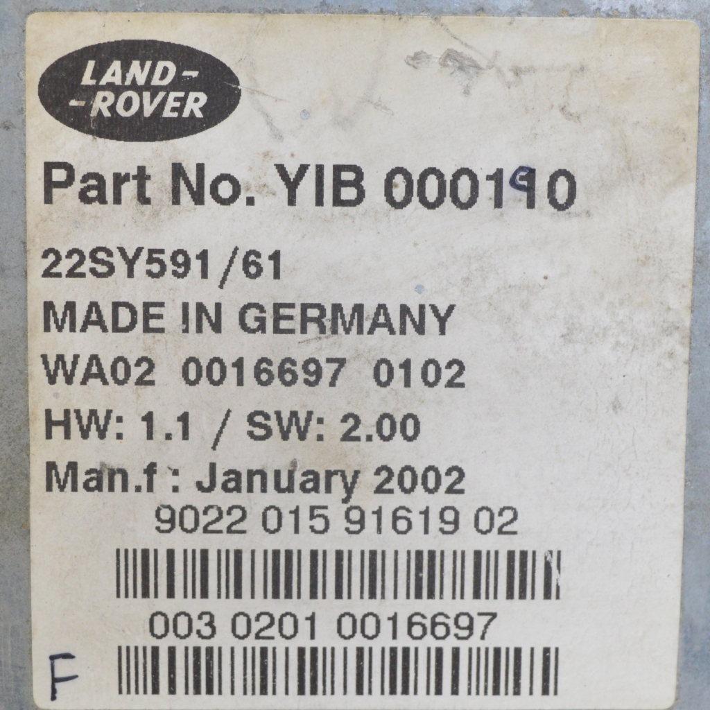 GPS навигация Range Rover Vogue 3.0 TD 177 конски сили 22SY591