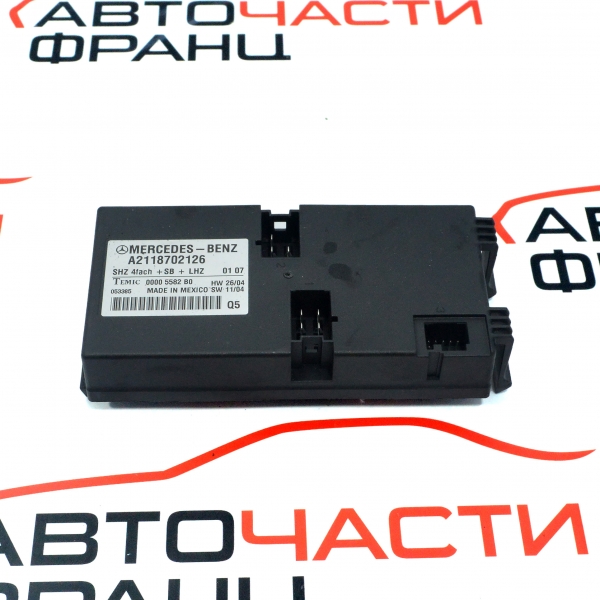 Модул подгрев седалки Mercedes CLS W219 3.5 i 292 конски сили А2118702126