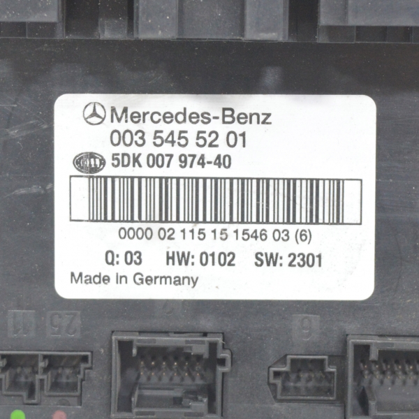 Заден SAM модул Mercedes C Class W203 2.2 CDI 150 конски сили 0035455201