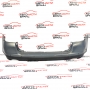 Задна броня Porsche Cayenne 3.2 V6 250 конски сили