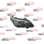 Десен фар фейслифт BMW E60 3.0 D 272 конски сили 7177740-08