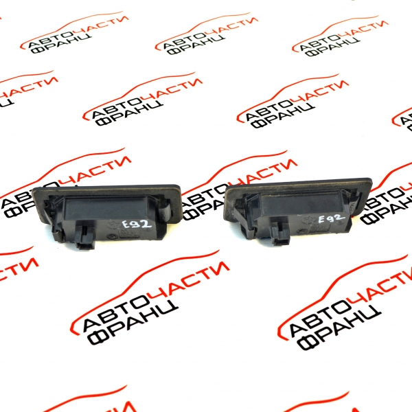 LED плафони заден номер BMW E92 2.0 D 184 конски сили 63267193293