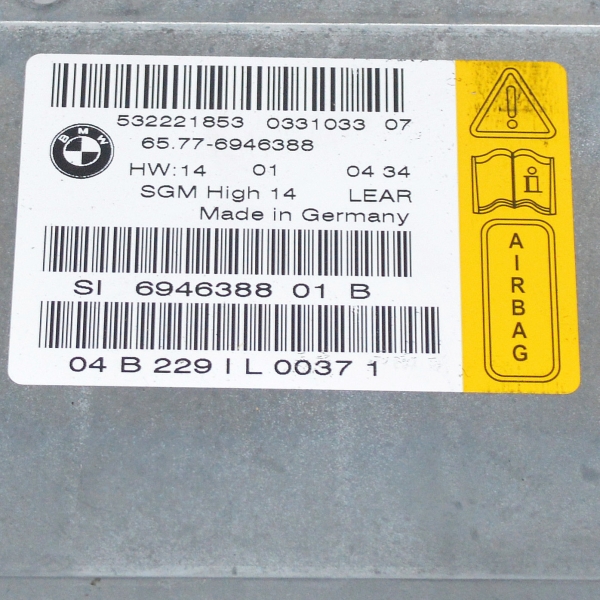 AIRBAG модул BMW E60 3.0 i 231 конски сили 65.77-6946388