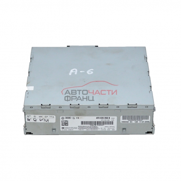 Радио тунер Audi A6 Allroad 2.7 TDI 4F0035056B 2009г