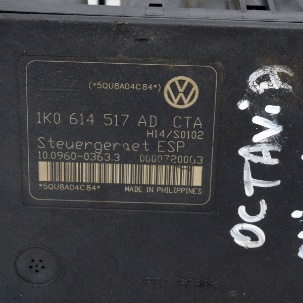 ABS помпа Skoda Octavia 1.9 TDI 105 конски сили 1K0614517AD