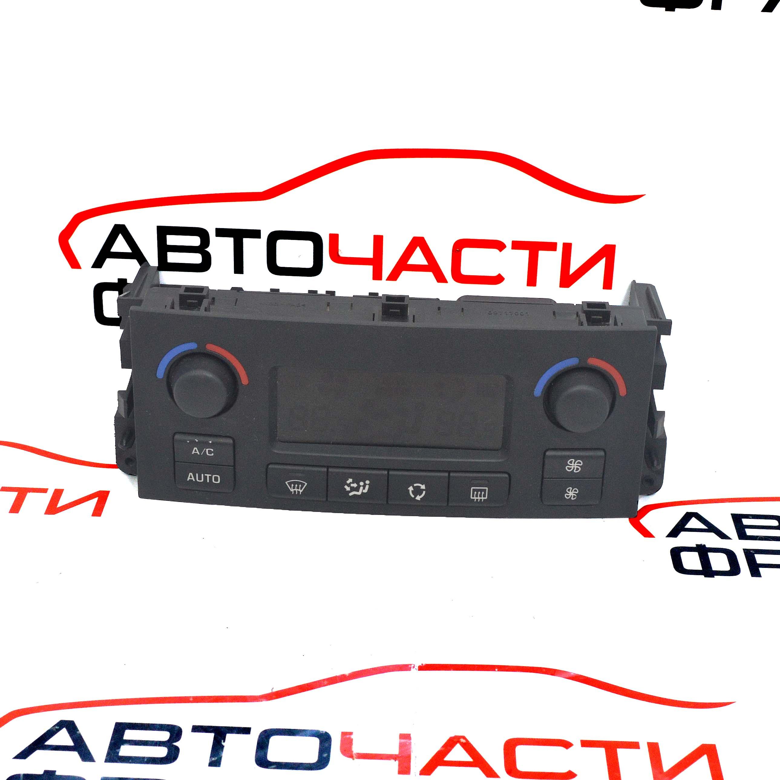 Панел климатроник Peugeot 307 1.6 HDI 109 конски сили 96497866XT-04