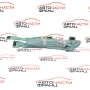 Десен Airbag завеса Mercedes C class W205 450 AMG 2058600502