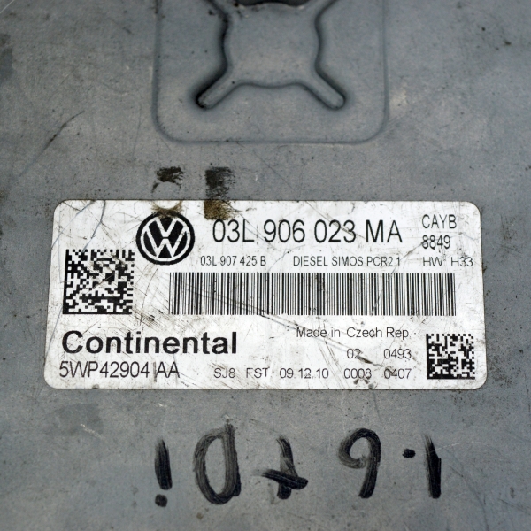 Компютър запалване VW Polo 1.6 TDI 90 конски сили 03L906023MA