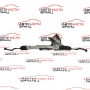 Електрическа рейка Mercedes B Class W245 2.0 CDI 109 конски сили 6820000072
