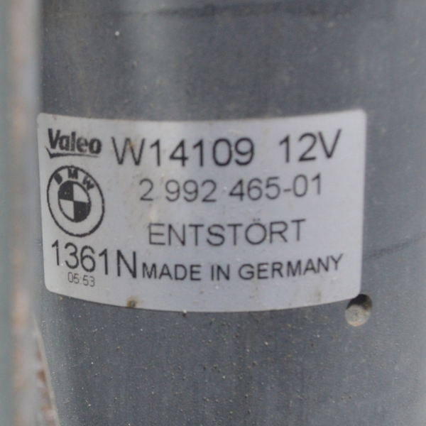 Моторче предни чистачки BMW X1 E84 2.0 xDrive 177 конски сили 2992465-01 2011г