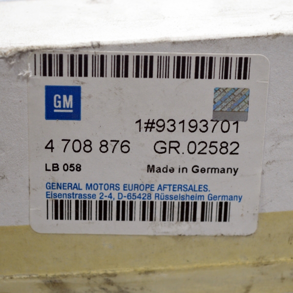 Трети стоп Opel Agila B 1.0 i 68 конски сили 93193701