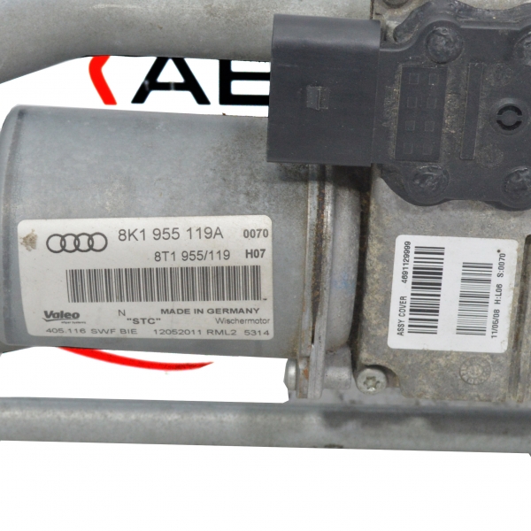 Моторче предни чистачки Audi A4 2.0 TDI 143 конски сили 8K1955119A 2011г