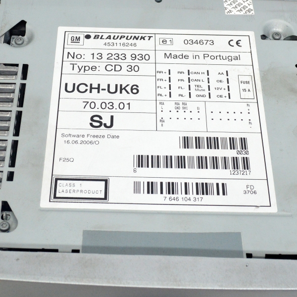 Радио CD Opel Meriva A 1.7 CDTI 100 конски сили 13233930