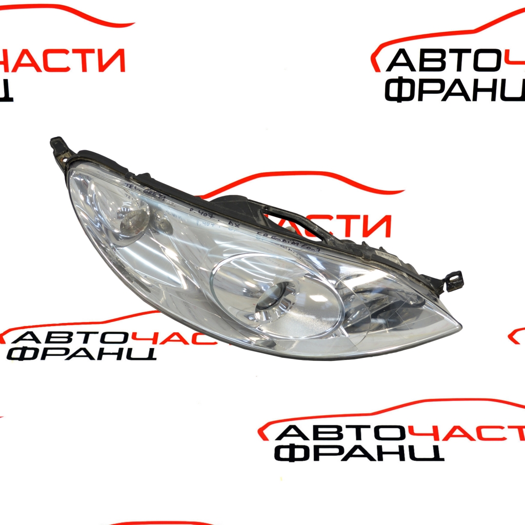 Десен фар Peugeot 407 2.0 HDI 136 конски сили 9660236480