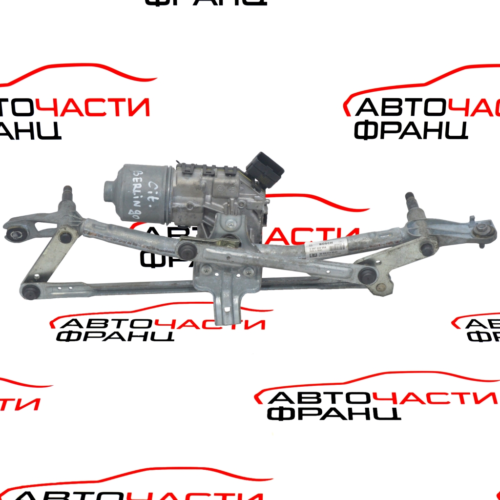 Моторче предни чистачки Citroen Berlingo 1.6 HDI 75 конски сили 3397020954