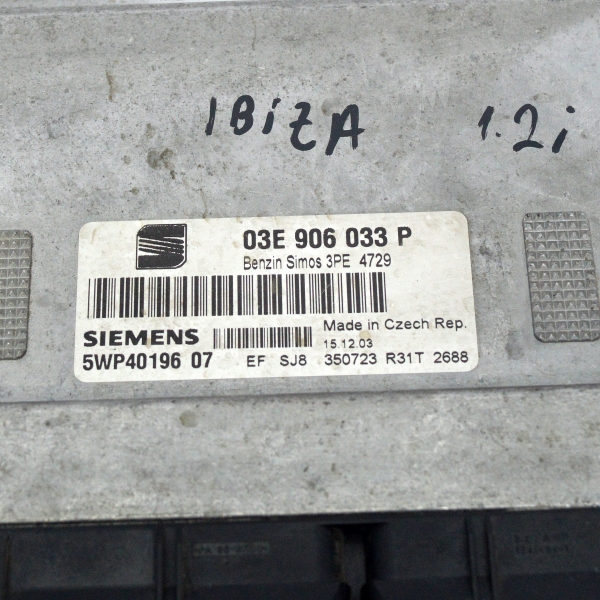 Компютър запалване Seat Ibiza 1.2 i 64 конски сили 03E906033P