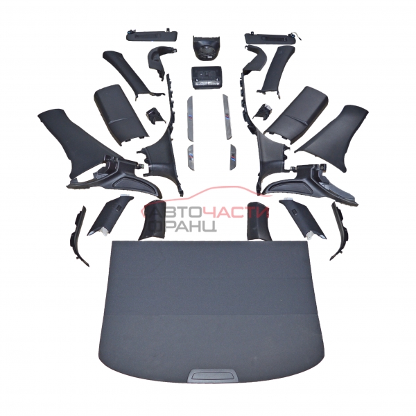 Комплект черен салон BMW X6 E71 M 5.0 i 555 конски сили