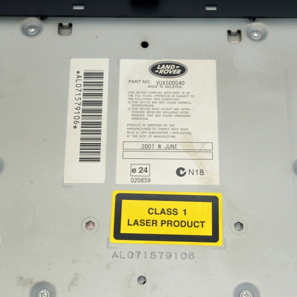 Радио CD RANGE ROVER Sport 3.6 TD 272 конски сили VUX500540
