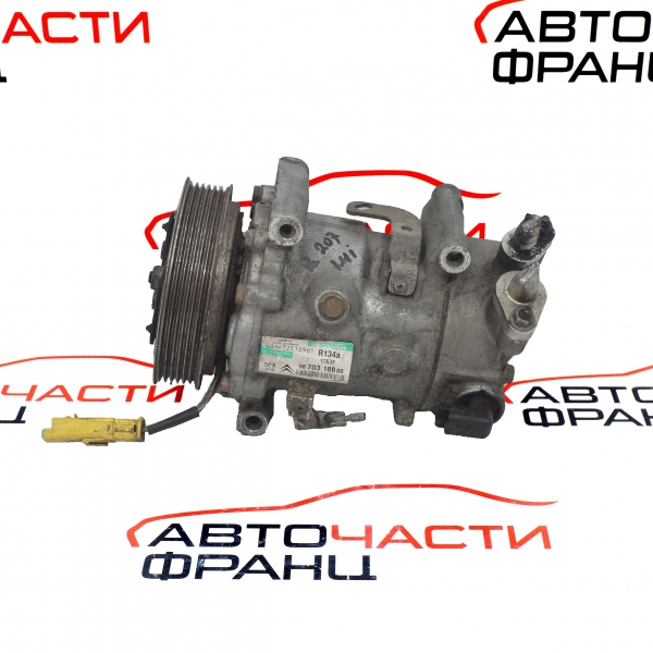 Компресор климатик Peugeot 207 1.4 i 9670318880 6 писти