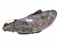 Ляв фар Peugeot 206 1.6 16V 109 конски сили 9628666880 Ляв фар Peugeot 206 1.6 16V 109 конски сили 9628666880