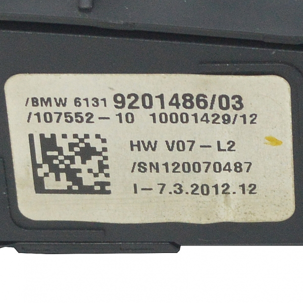 Бутон парктроник BMW F07 3.0 D 245 конски сили 9201486/03 2012г