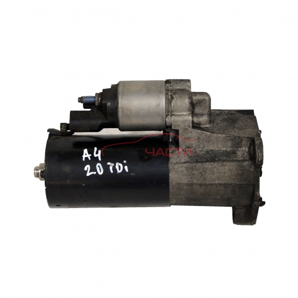 Стартер Audi A4 2.0 TDI 140 конски сили 03G911023 9 зъба