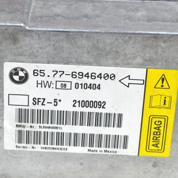 Airbag модул BMW E60 2.5 D 163 конски сили 65.77-6946400